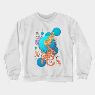 Flying Feathers Crewneck Sweatshirt